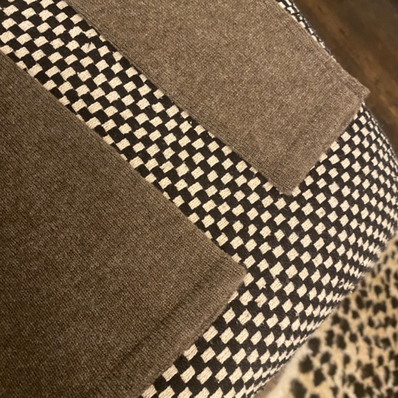 NEW Evelyn Grace Cashmere Mocha Heather Pullover Sweater, Size L - Picture 5 of 8